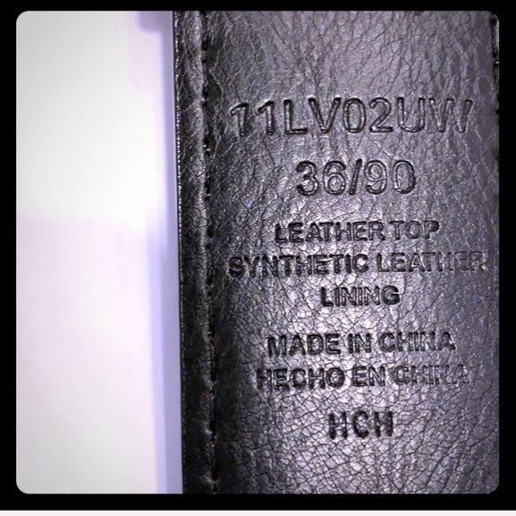 NWOT LEVIS Bridle Reversible Leather Men’sBelt: 36 - Picture 5 of 8